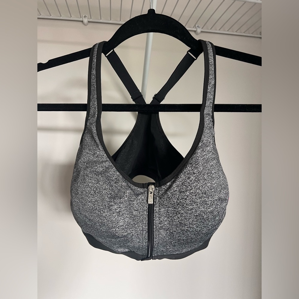 Victorias Secret Sport Zip Up Sports Bra 34DD NWT